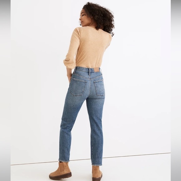 Madewell The Perfect Vintage Jean in Belbury Wash TENCEL™ Denim Edition Size 24 - Picture 15 of 15